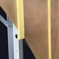 Ametalin non-combustible ThermalBreak strip fitted to a steel stud