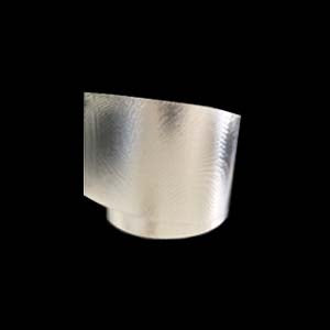 Aluminium glass foil tape AGFT100, 100 mm reinforced foil tape