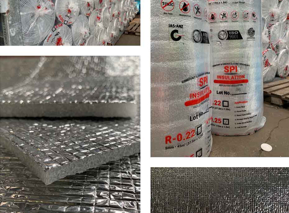 SPi Insulation reflective foil thermal blanket