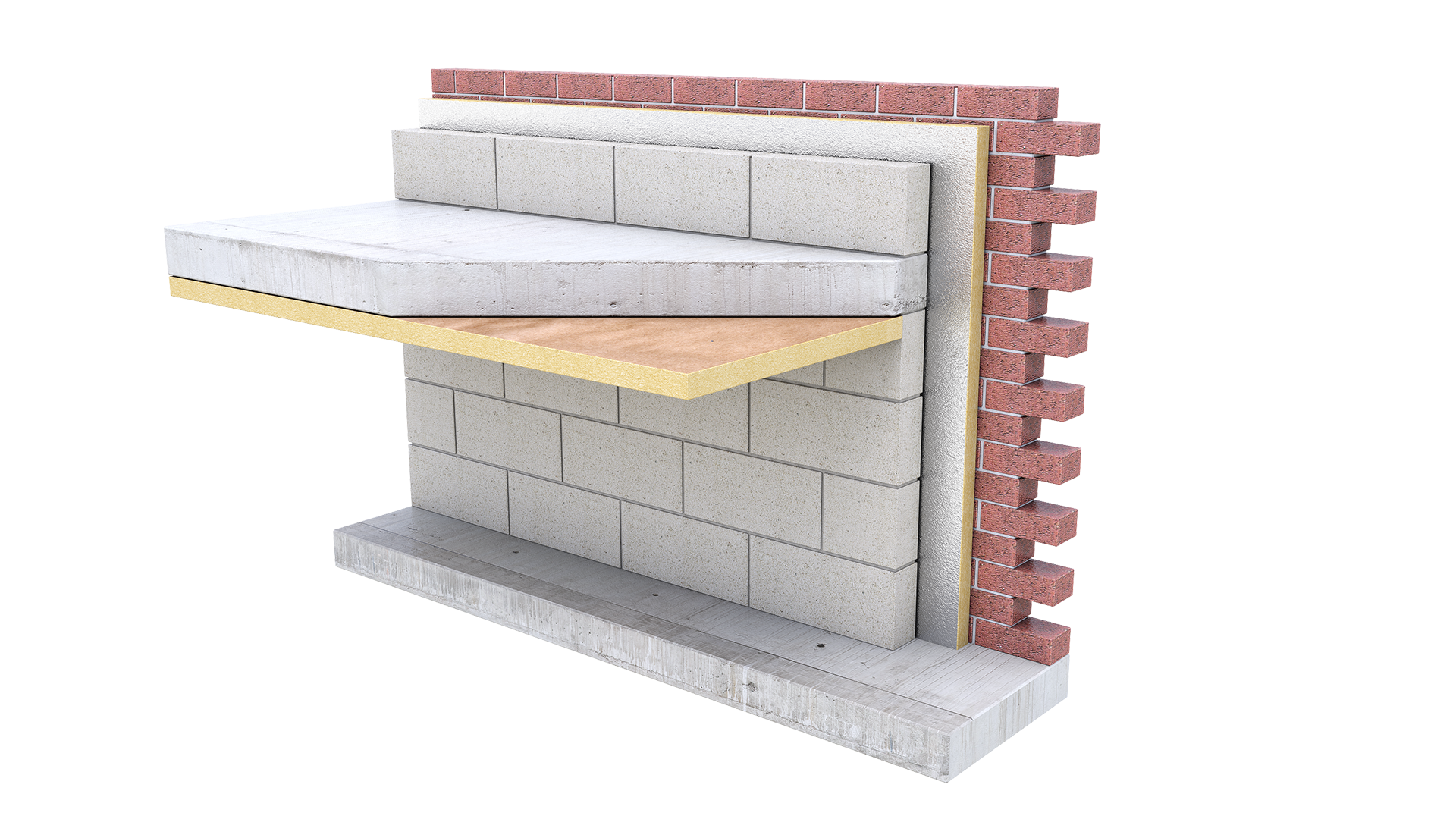 MetecnoTherm PIR board used as soffit and underfloor insulation