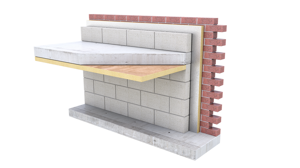 MetecnoTherm PIR board used as soffit and underfloor insulation