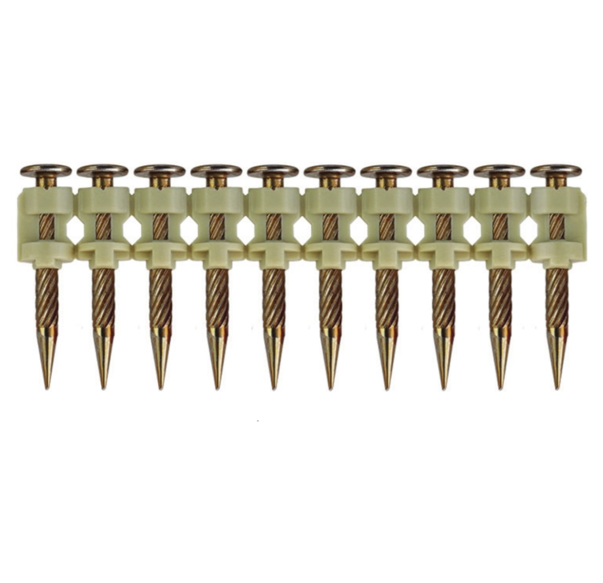 ICCONS Structnail Gripshank Supersharpy break away pin strip