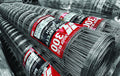 Rolls of Roof Bloc 300 galvanised roof safety mesh, 2.0 mm high tensile wire with 300 x 150 mm aperture, labelled and wrapped ready for delivery