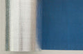 Rhino Multi Purpose RP-51-WR roll, reflective foil face on the roll and blue mesh face on the unrolled sheet